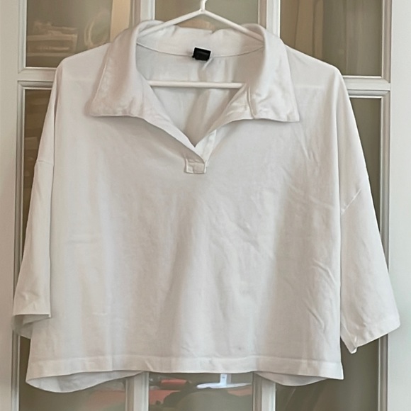 WILD FABLE CROPPED ALL COTTON T SHIRT (XXL) - Picture 1 of 8